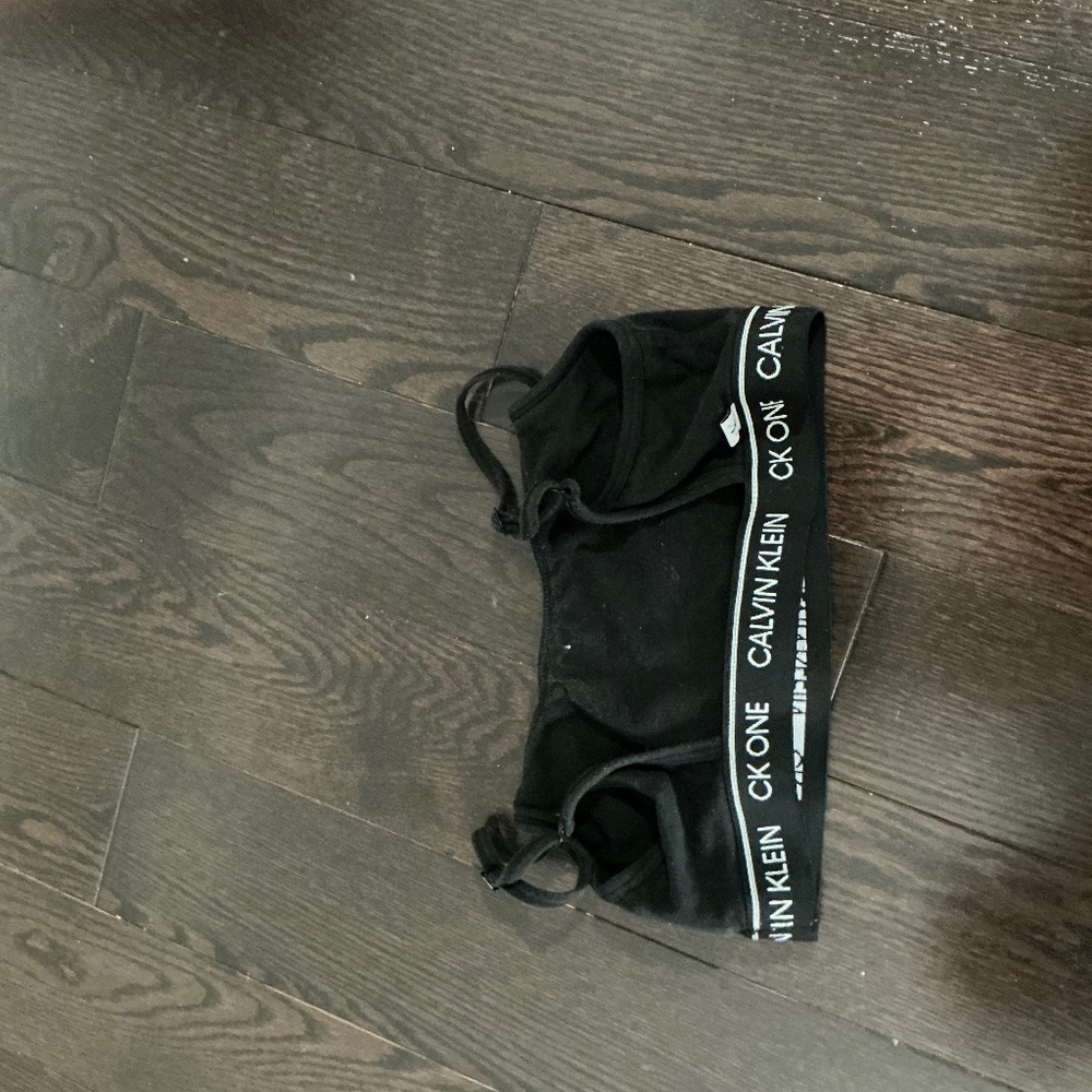 Black Calvin KleIn bra